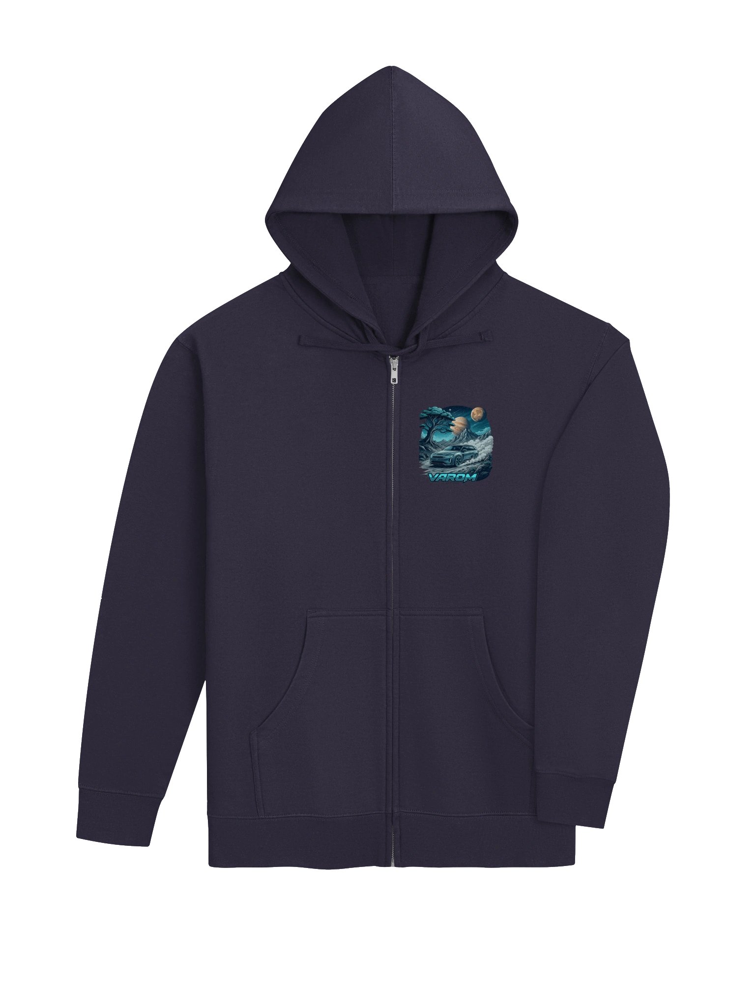 Hoodie Varom Parallel Planet 2 (zip-up) product image (4)