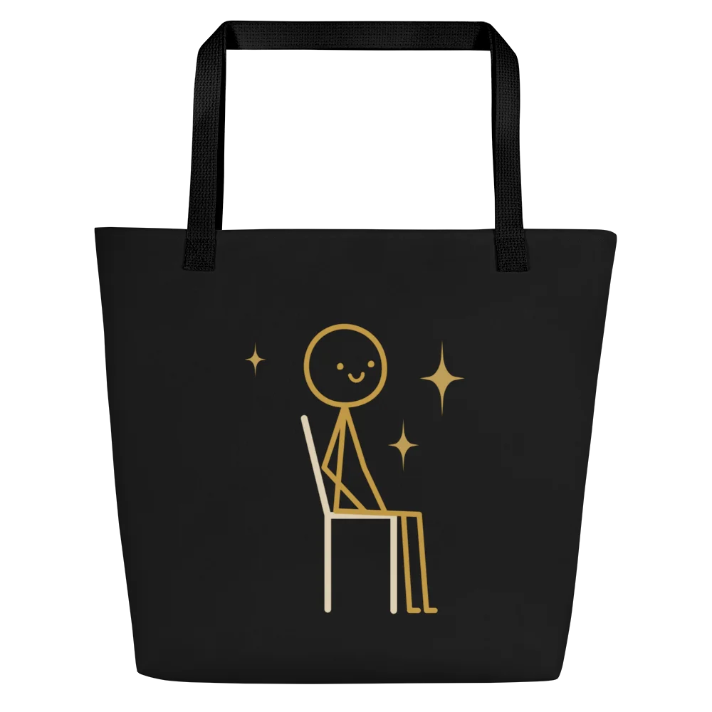 I Came I Saw I Needed to Sit Tote Bag | Chronic Illness & POTS Daily Bag product image (3)