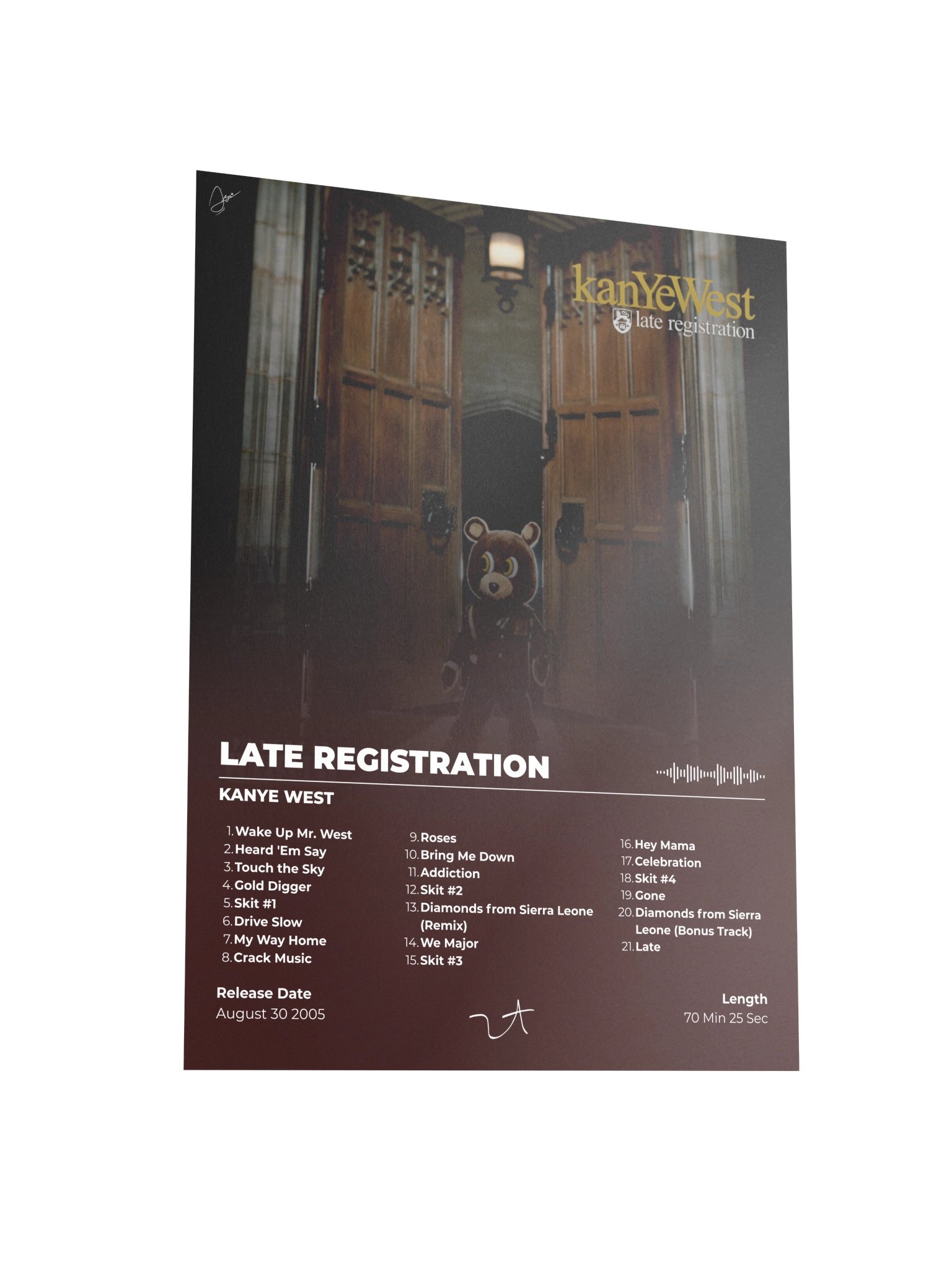 Kanye West Late Registration Poster product image (5)
