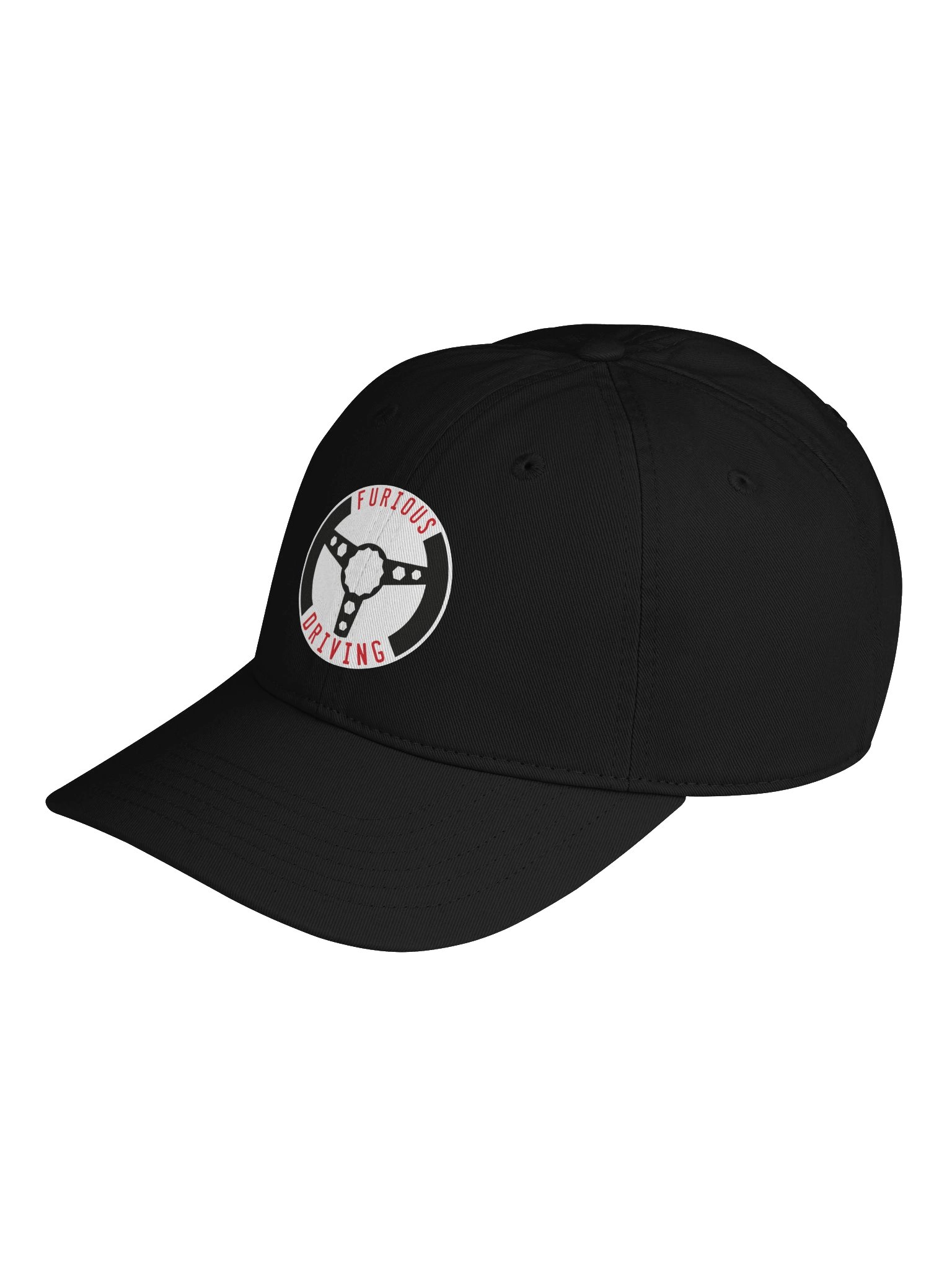 Furious Driving round logo black cap product image (3)