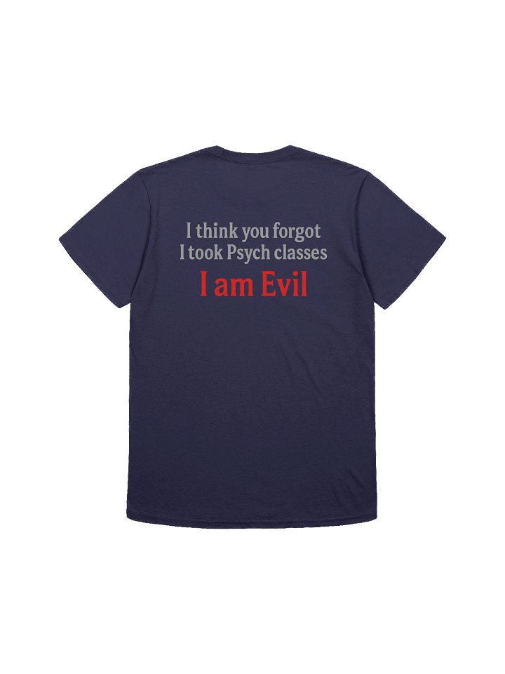 Psych Student Shirt ( Text Back ) product image (2)