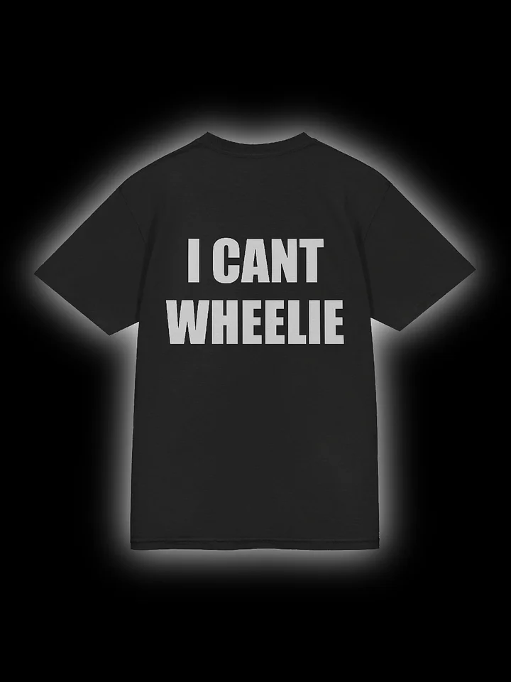 Black "I CANT WHEELIE" Shirt product image (1)