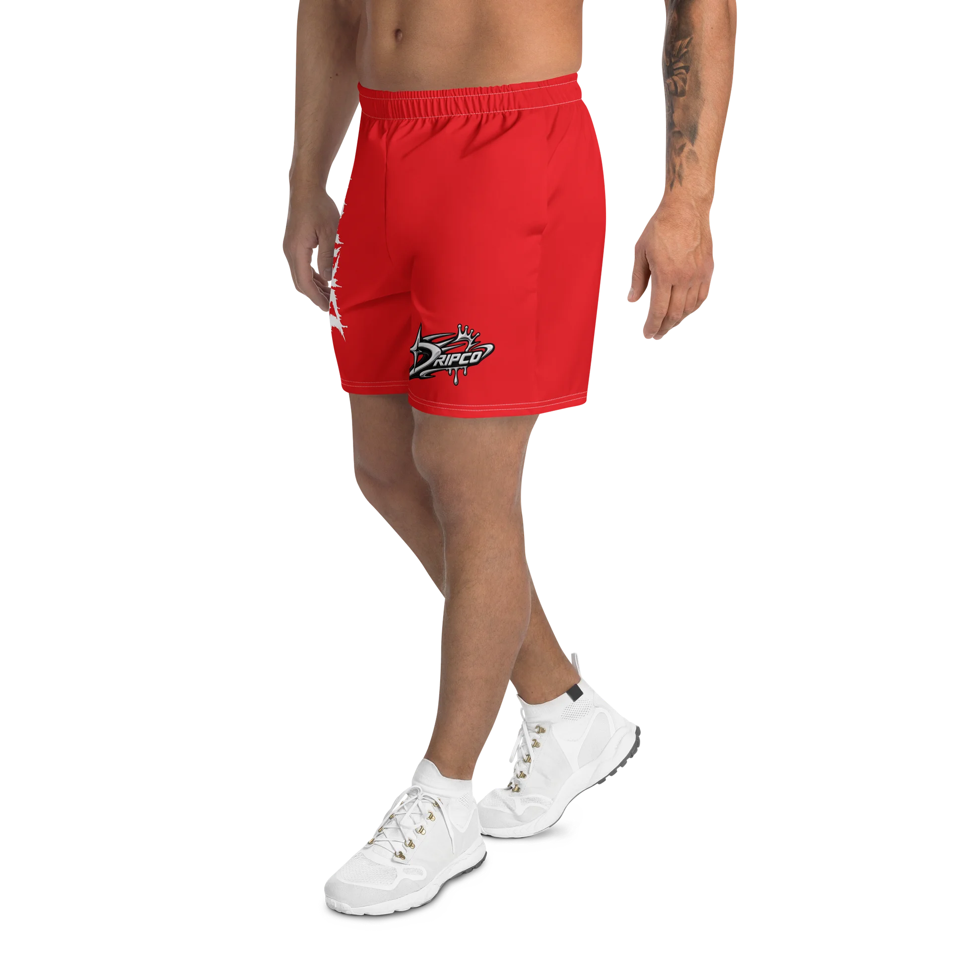 DRIPCO Red Drip Athletic Shorts product image (3)