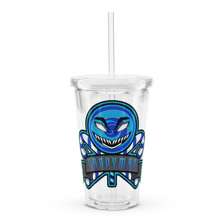 Double Wall Clear Plastic Tumbler (16 oz) product image (1)