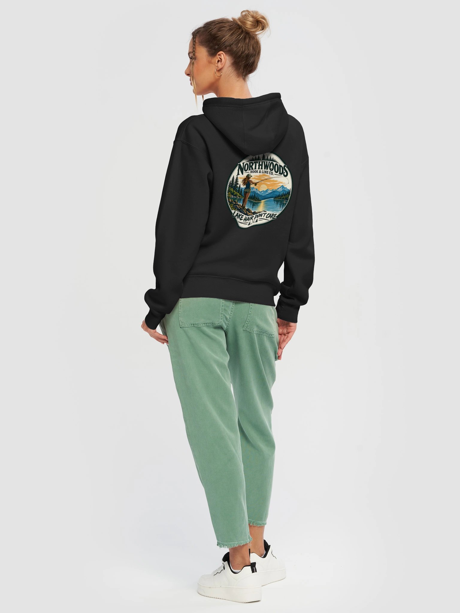 Woman's Lake Hair Don't Care Hoodie product image (8)