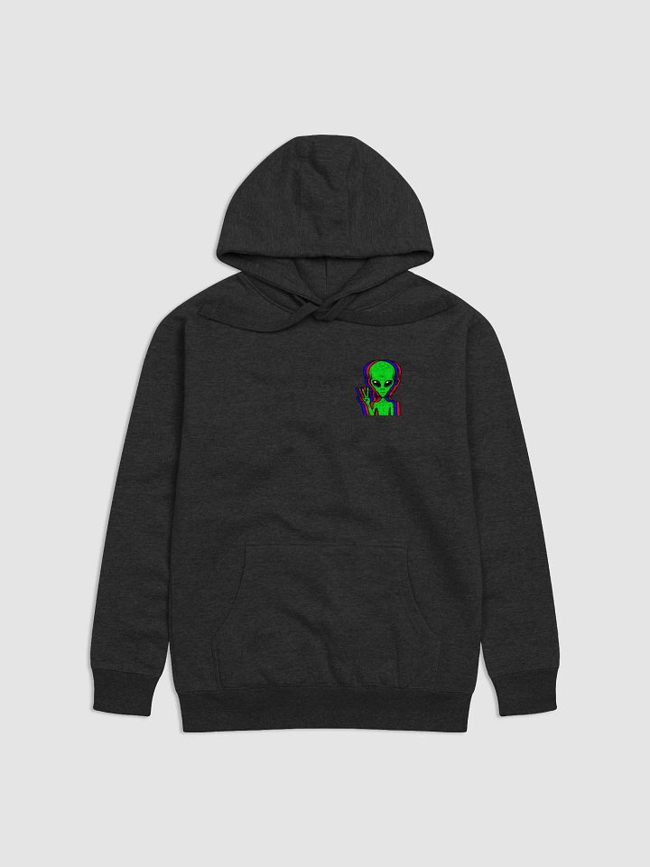 3D Alien Peace Sign Hoodie product image (1)