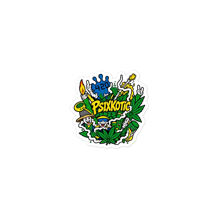 Psixkotic 420 Die Cut Sticker product image (2)