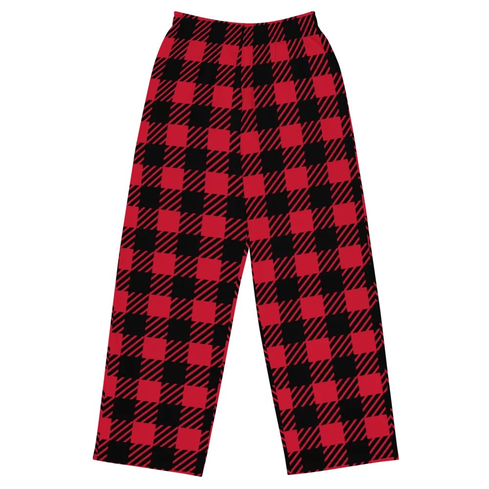 Blank & Red Wide-Leg Pants product image (2)