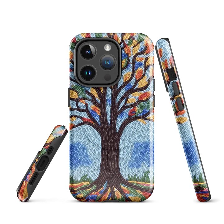 Mosaic Tree MagSafe® Tough iPhone® Case product image (3)