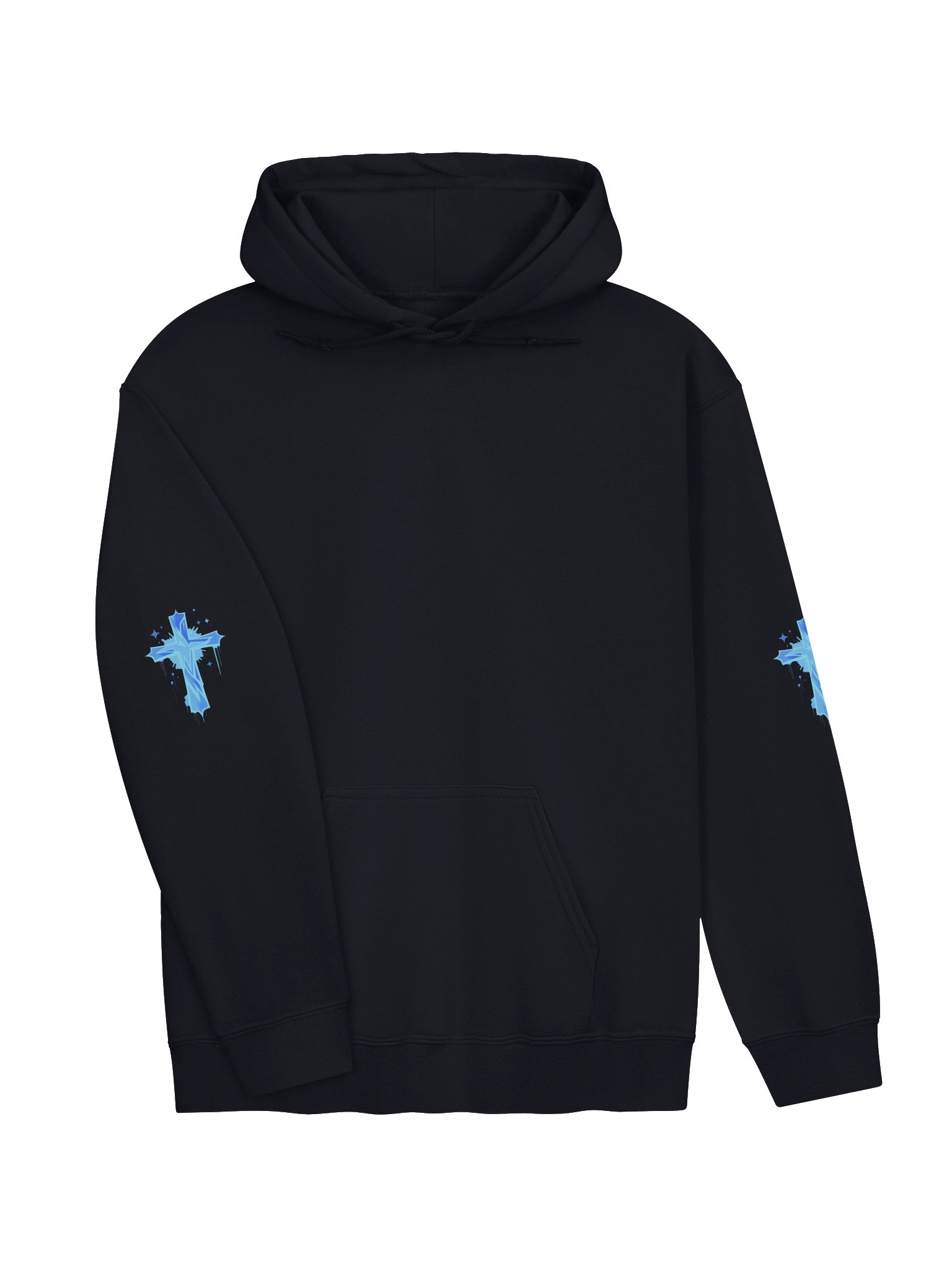 Jesus Changed Me Blue and Grey Graffiti Hoodie product image (5)