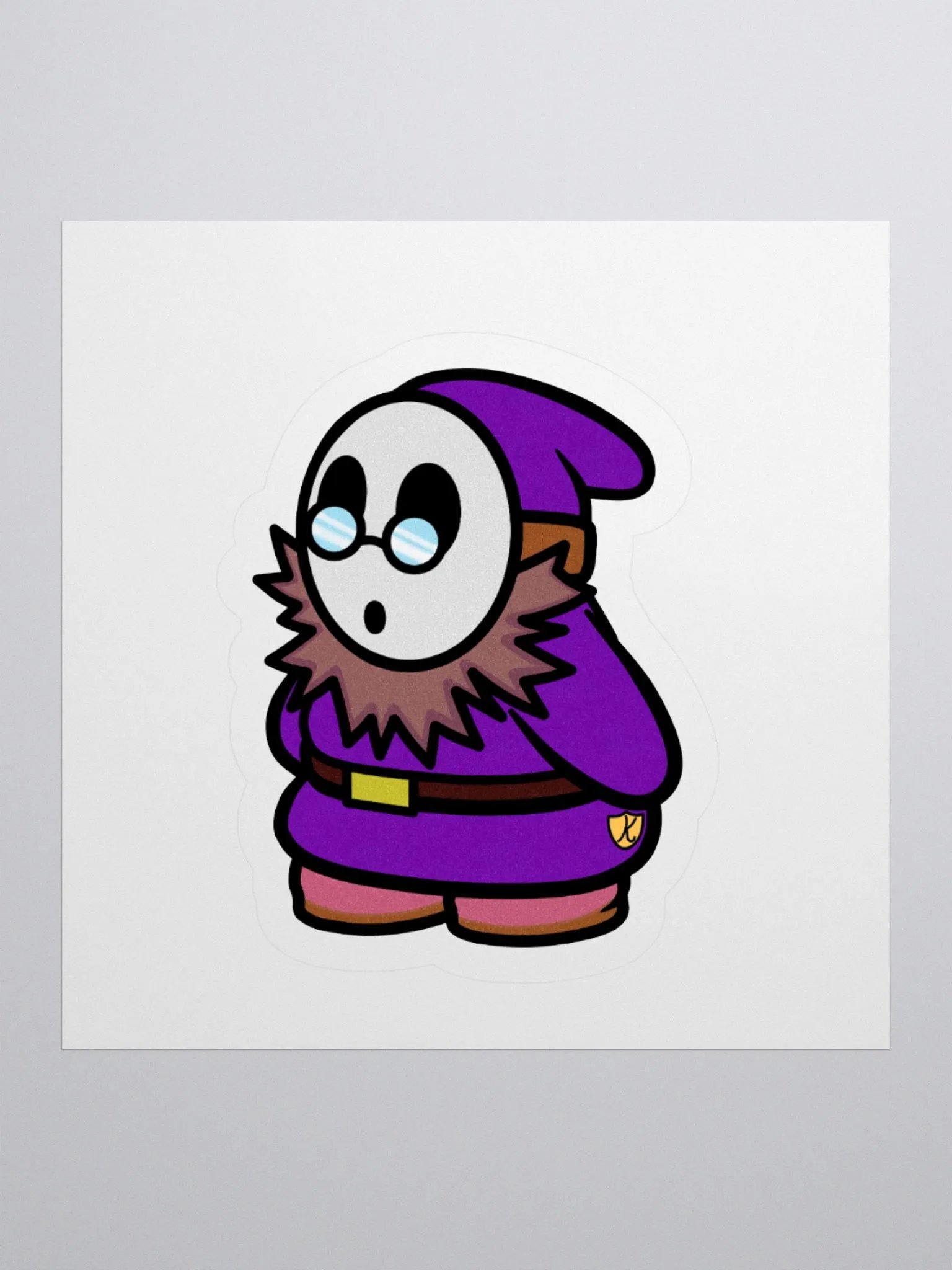 Shy Cabby Sticker product image (1)