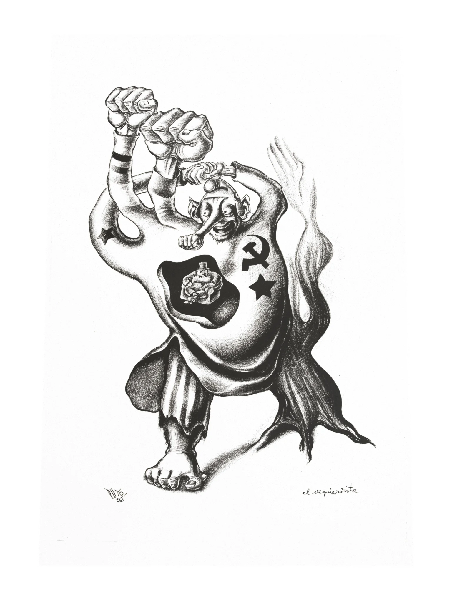 El Izquierdista (The Leftist) Poster product image (4)