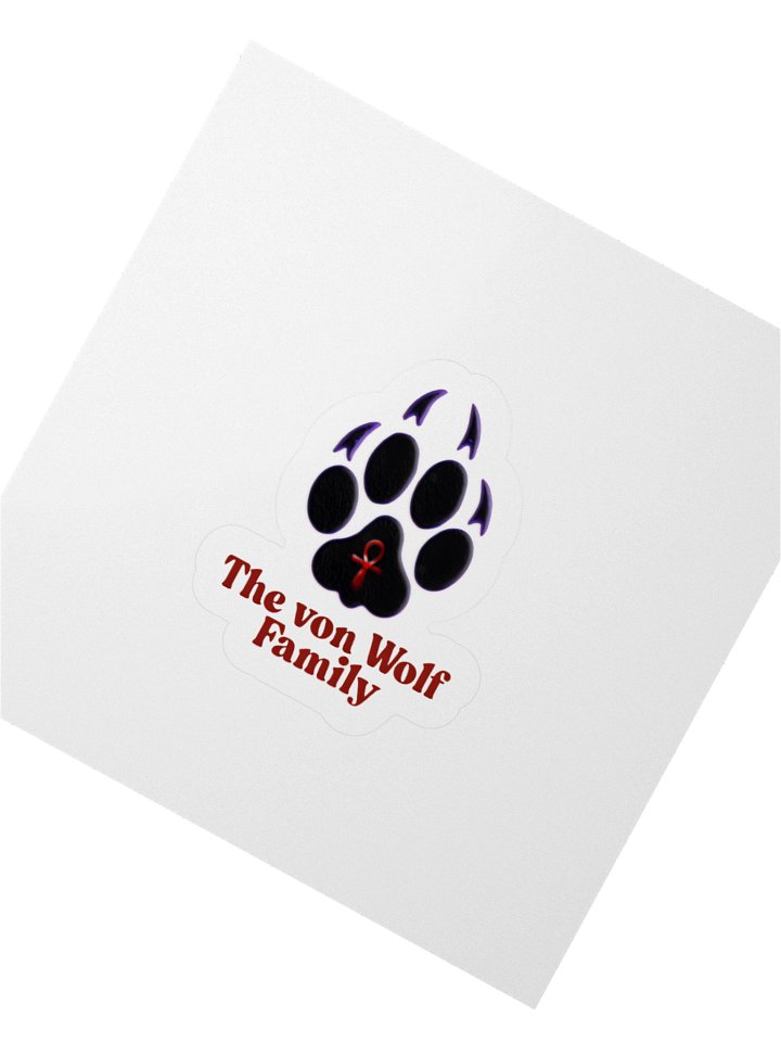The von Wolf Family Sticker product image (3)