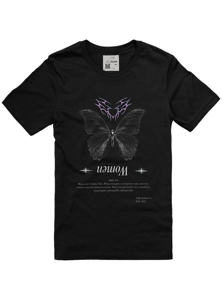 MDL’AN Women’s Empowerment Tee – Butterfly Manifesto Edition product image (2)