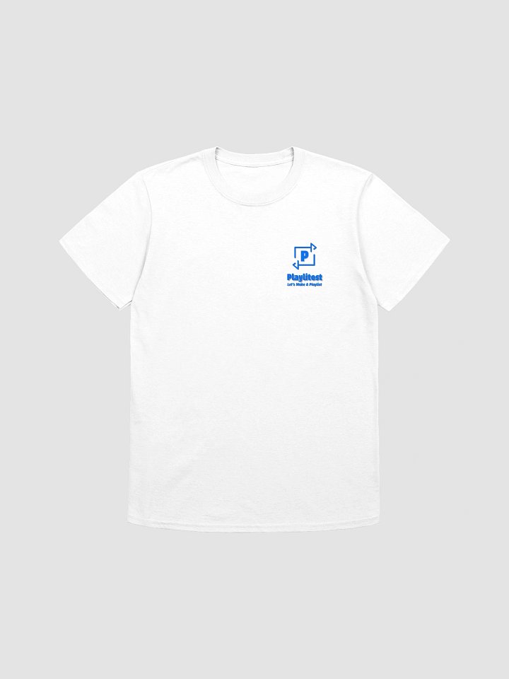 Left Chest Playlitest Logo - White product image (1)