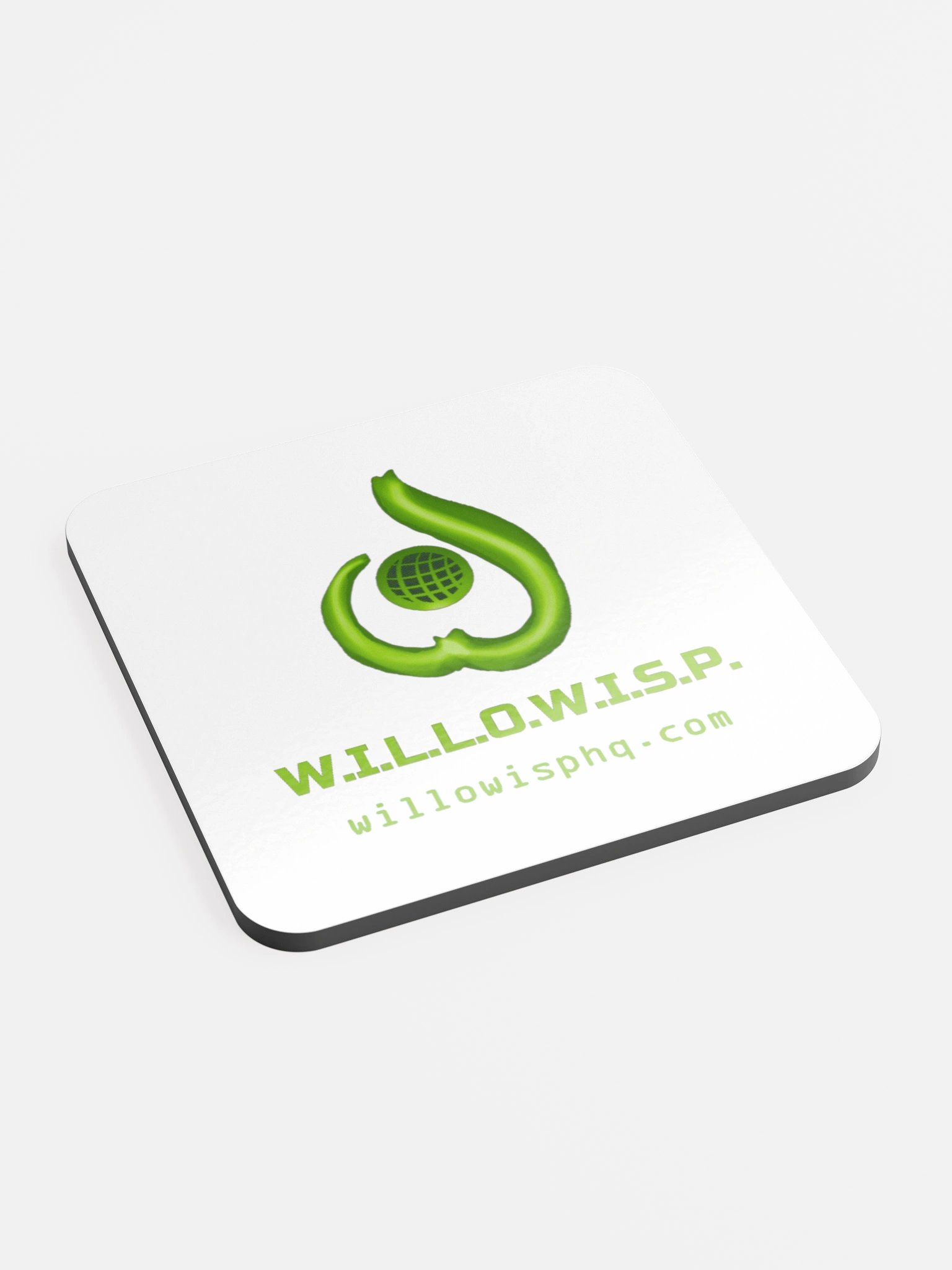 WILLOWISP Field Cork Coaster (white) product image (2)