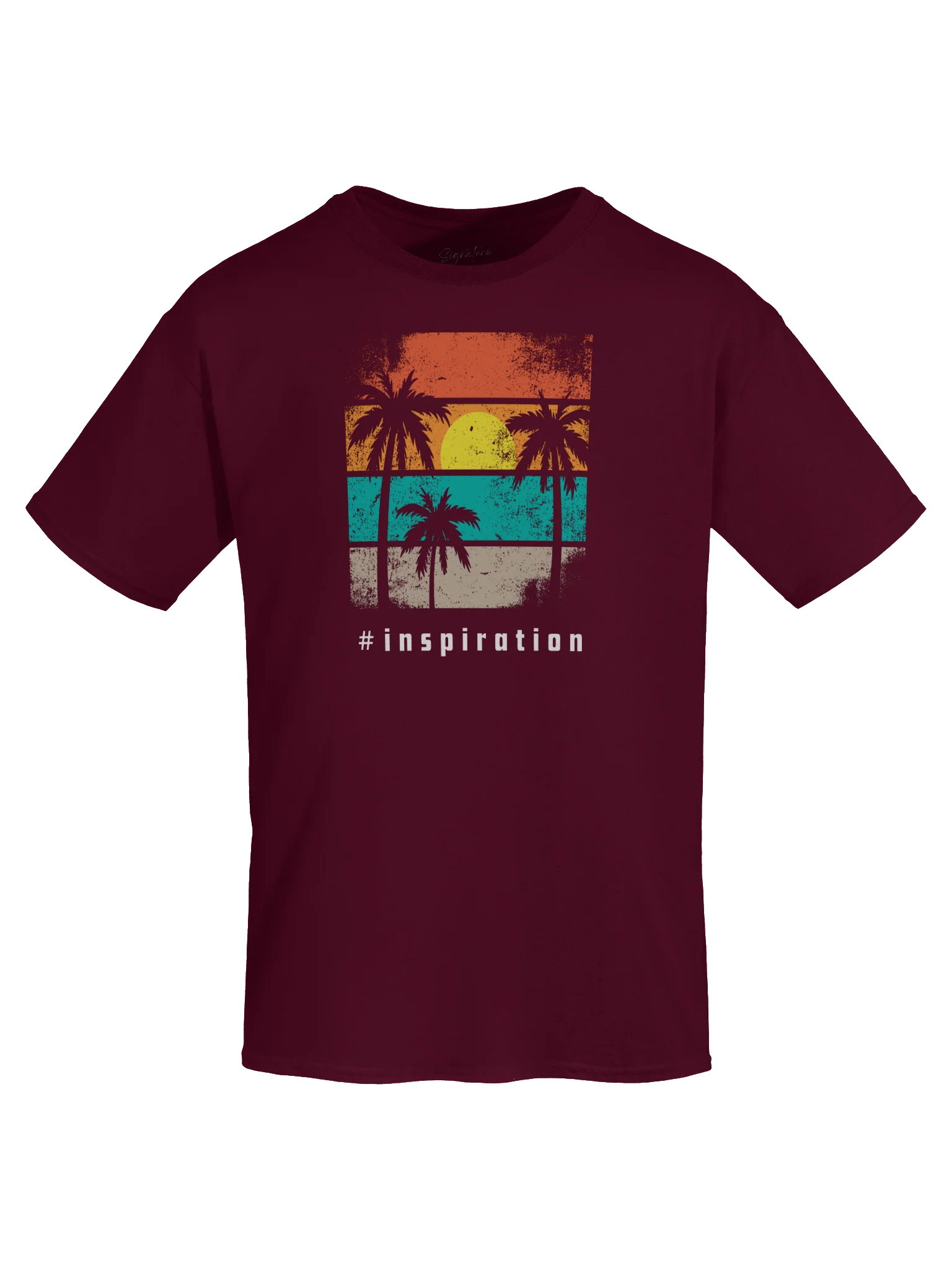 Retro Sunset Palm Tree T-Shirt | Vintage Beach Graphic Tee | #Inspiration product image (5)