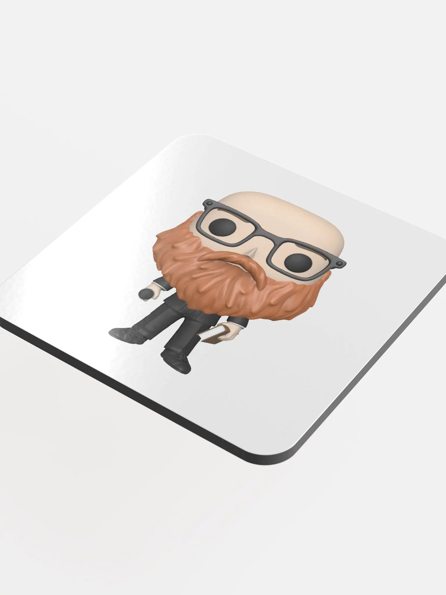 SJ Glossed Cork Coaster product image (4)