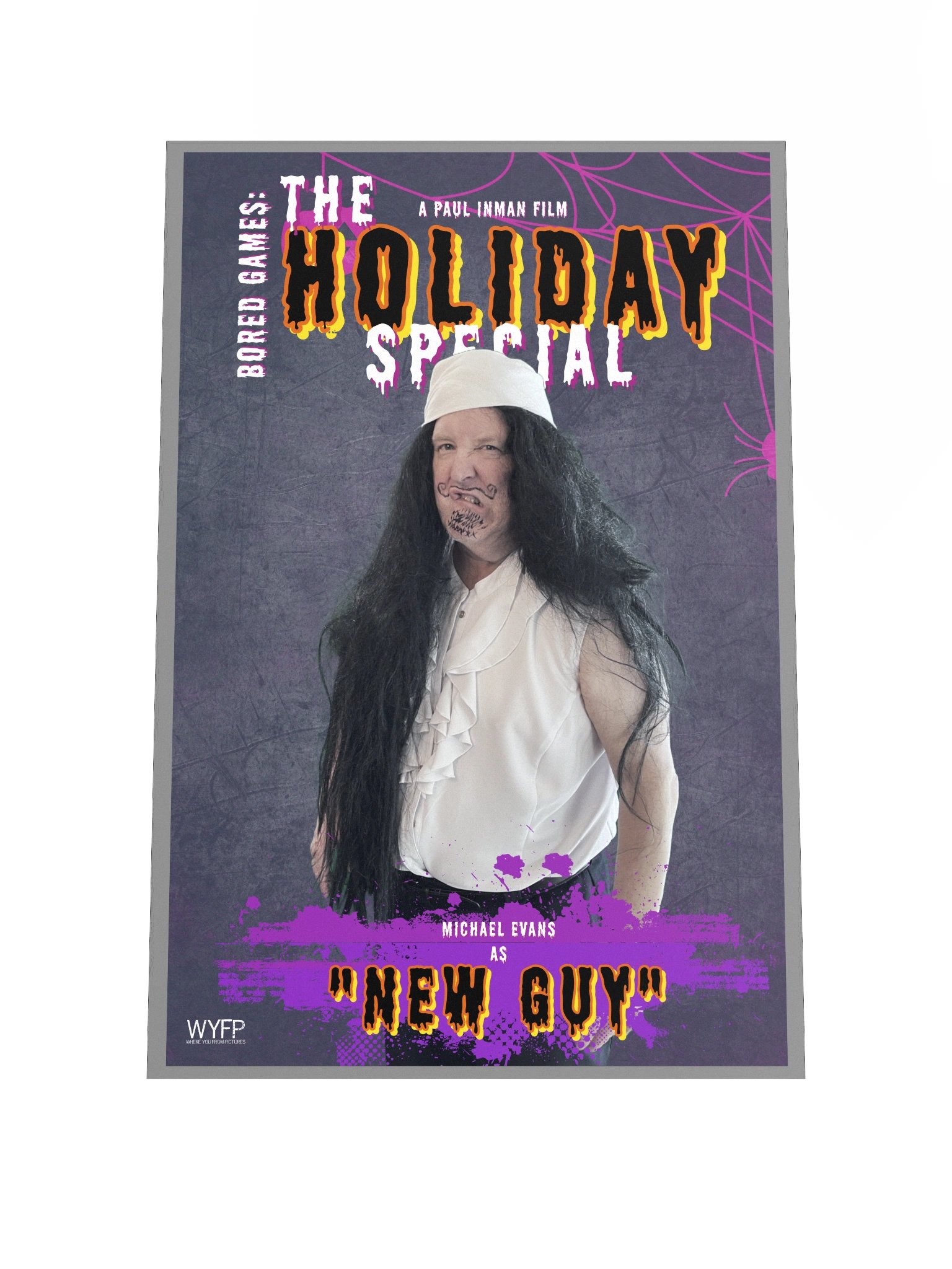 Bored Games: The Holiday Special - "Hero New Guy" Poster product image (2)