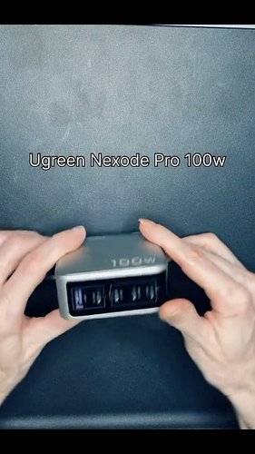 Ugreen Nexode Pro 100w cargador con pantalla inteligente! El cargador para todo! Y audífonos open ear bluetooth 6.0
#reels #i...