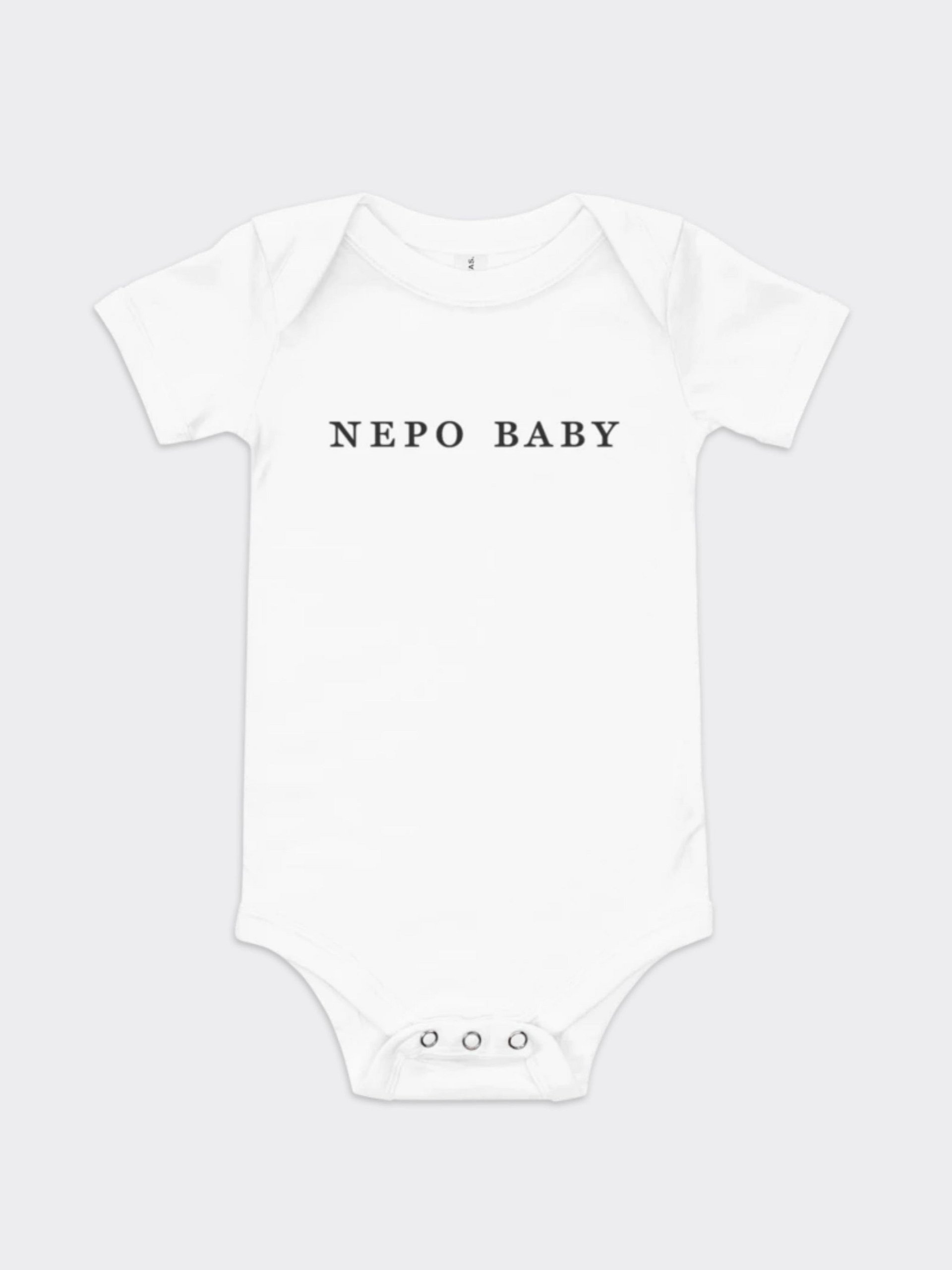 Nepo Baby Onesie product image (1)