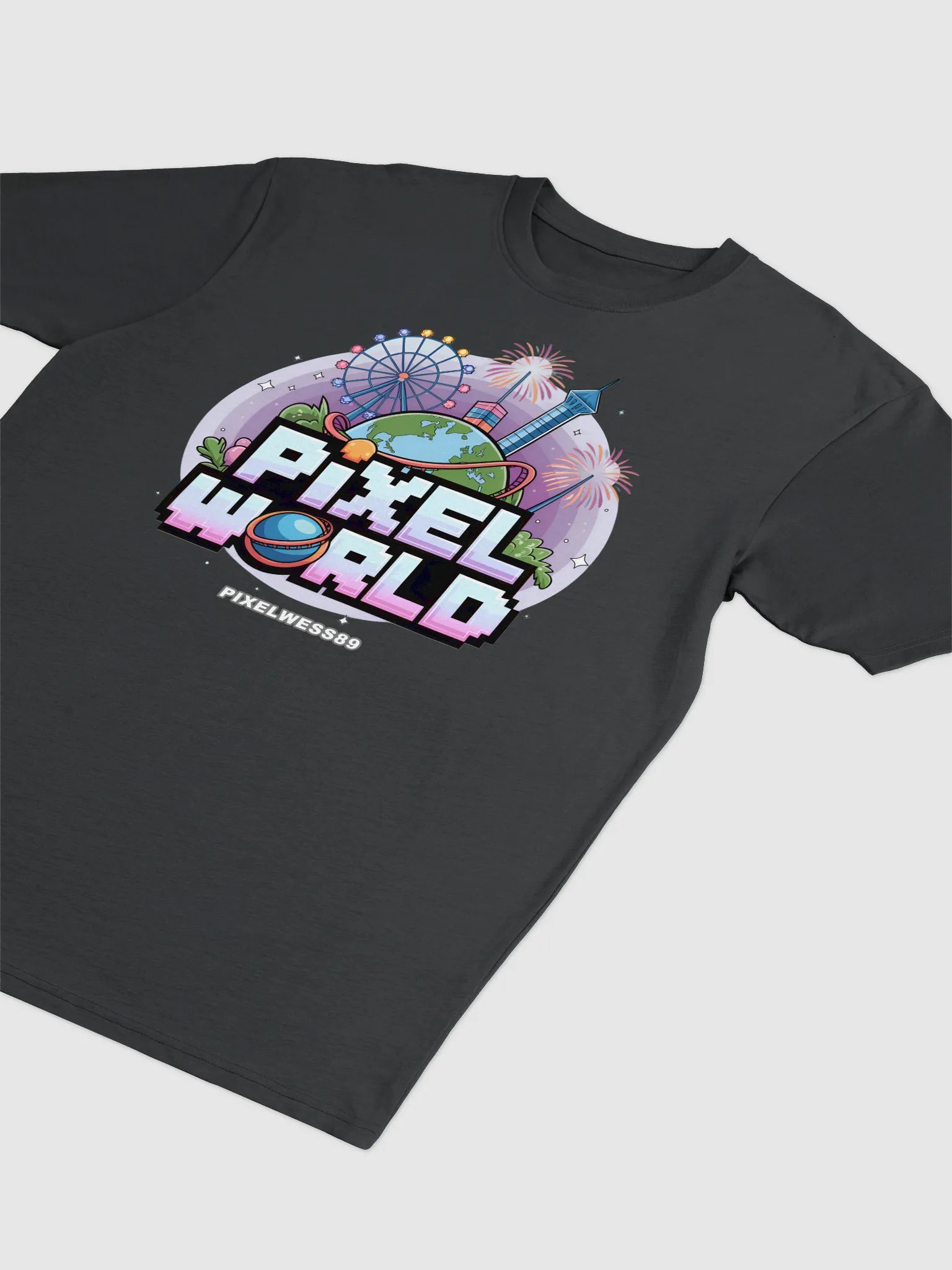 Pixel World - Premium T-shirt product image (15)