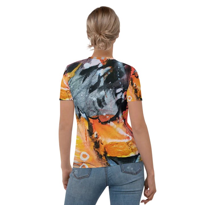 original watercolour painting printed on t shirt product image (1)