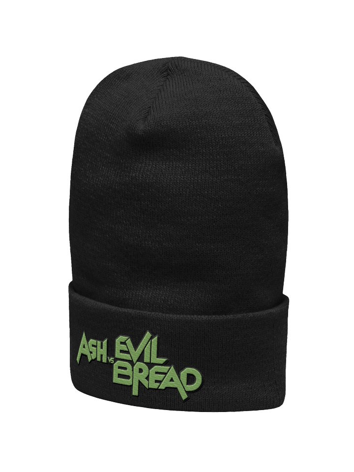 ASHvsEVILBREAD - Green Logo Beanie product image (9)