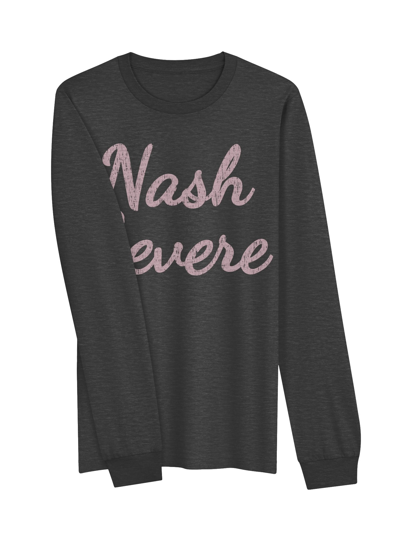 Soft Crew Nash Severe Pink Logo LS T Shirt product image (3)