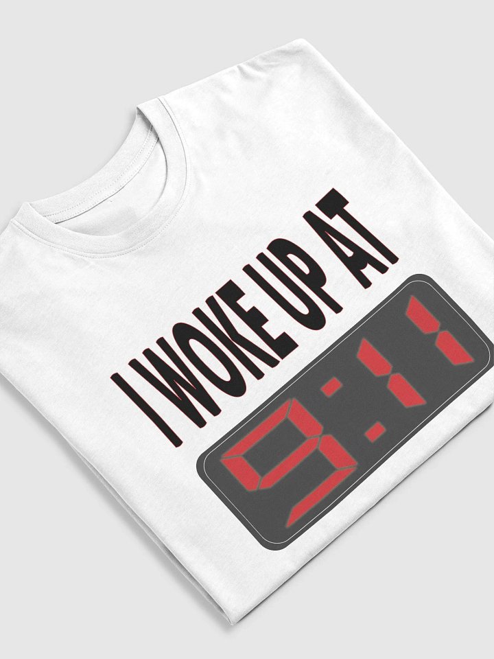 I Woke Up At 9:11 - Cotton Heritage Men's Premium Heavyweight Tee product image (1)