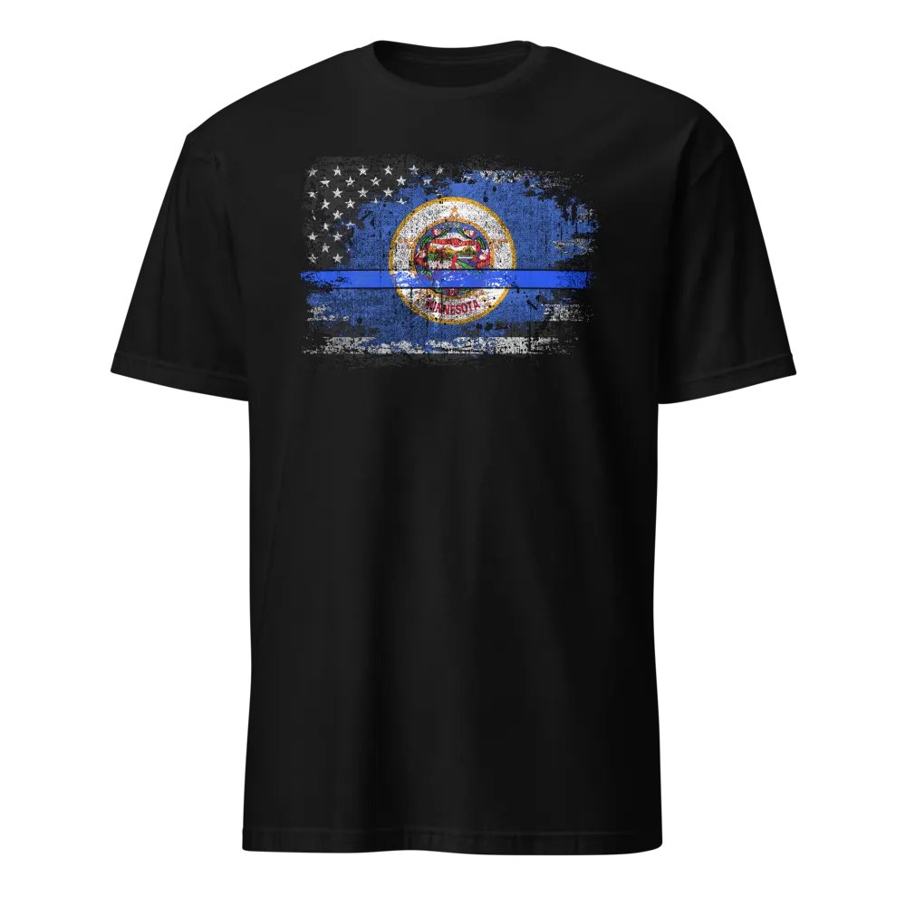 Minnesota Thin Blue Line Flag product image (1)