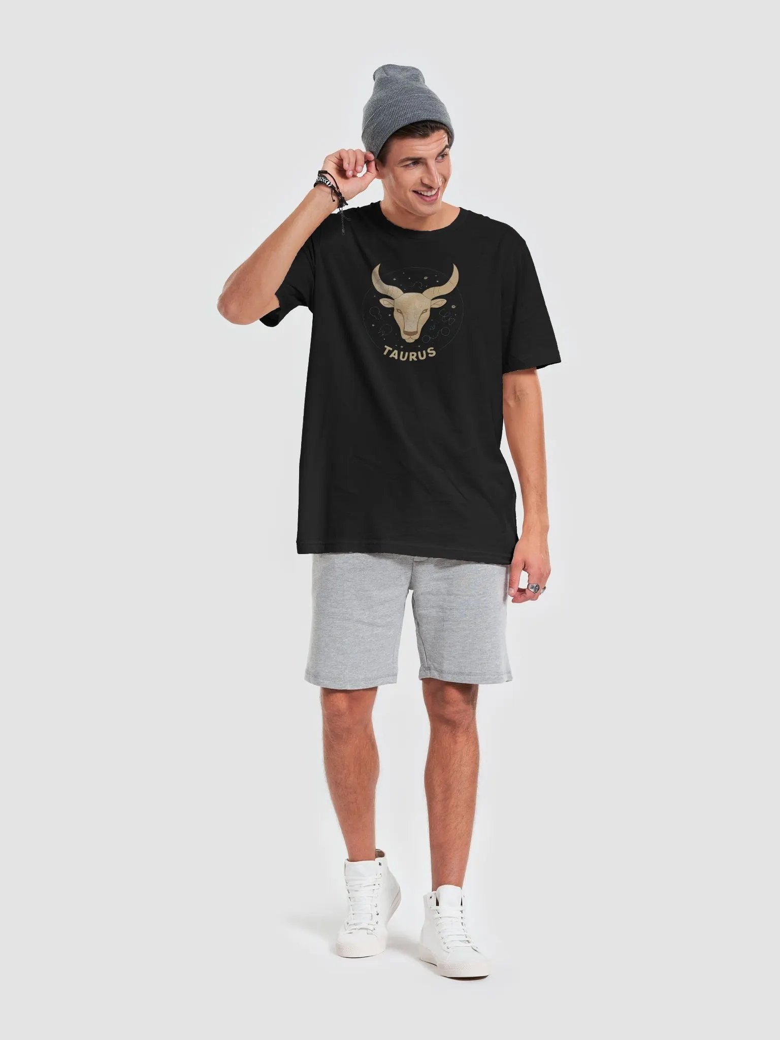 Taurus T-Shirt - Unisex Supersoft with Celestial Bull Design product image (2)