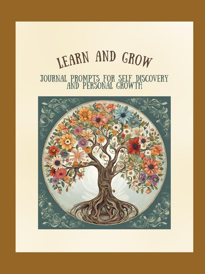 Learn and Grow: Journal Prompts for Self Discovery and Personal Growth product image (1)