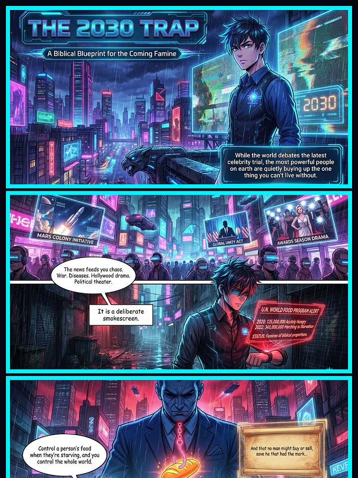 [Comic Book] The Black Horseman’s Scales: The Great Reset product image (1)