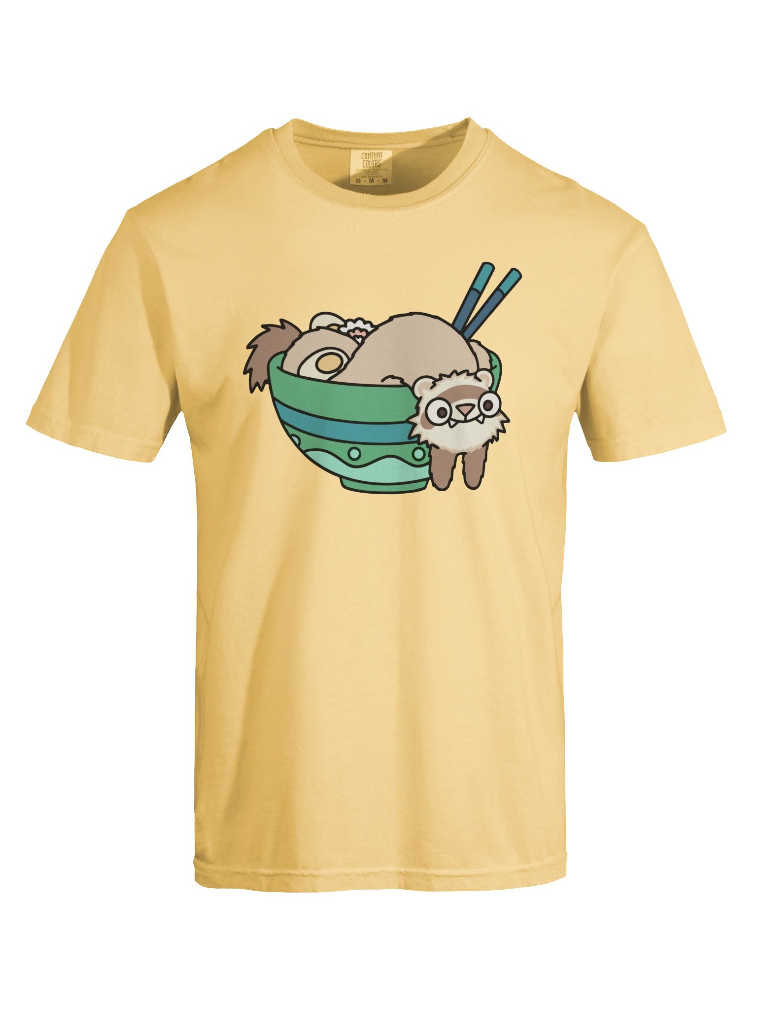Ferret Ramen Japanese | T-Shirt product image (5)