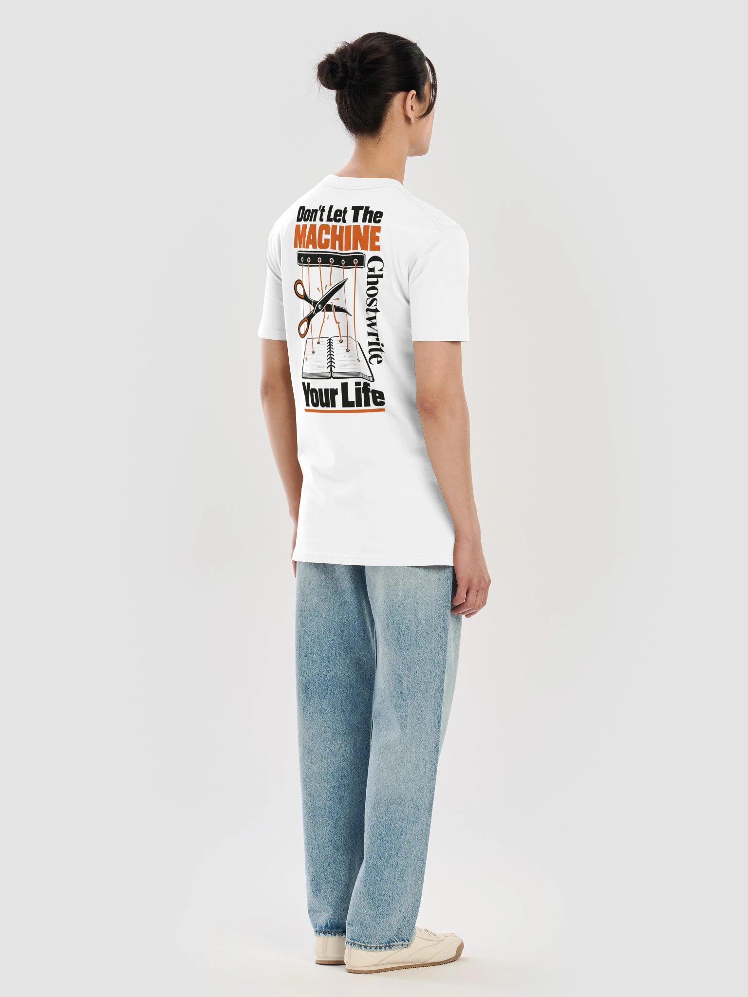 Don't Let the Machine Ghostwrite Your Life: Cut Strings | Heavyweight Tee product image (29)