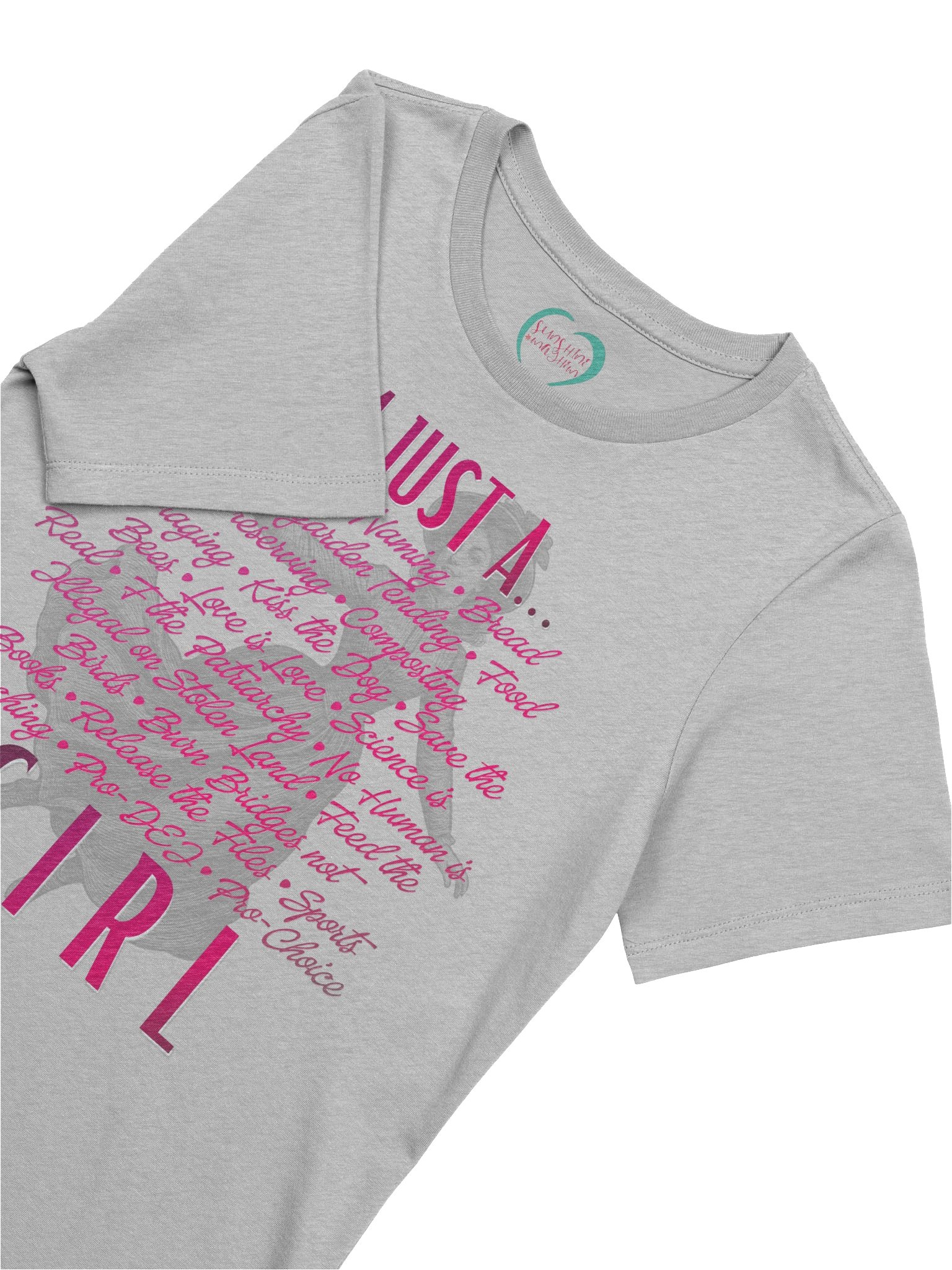 Rebel Girls | Just a Girl Relaxed Fit Tee product image (17)