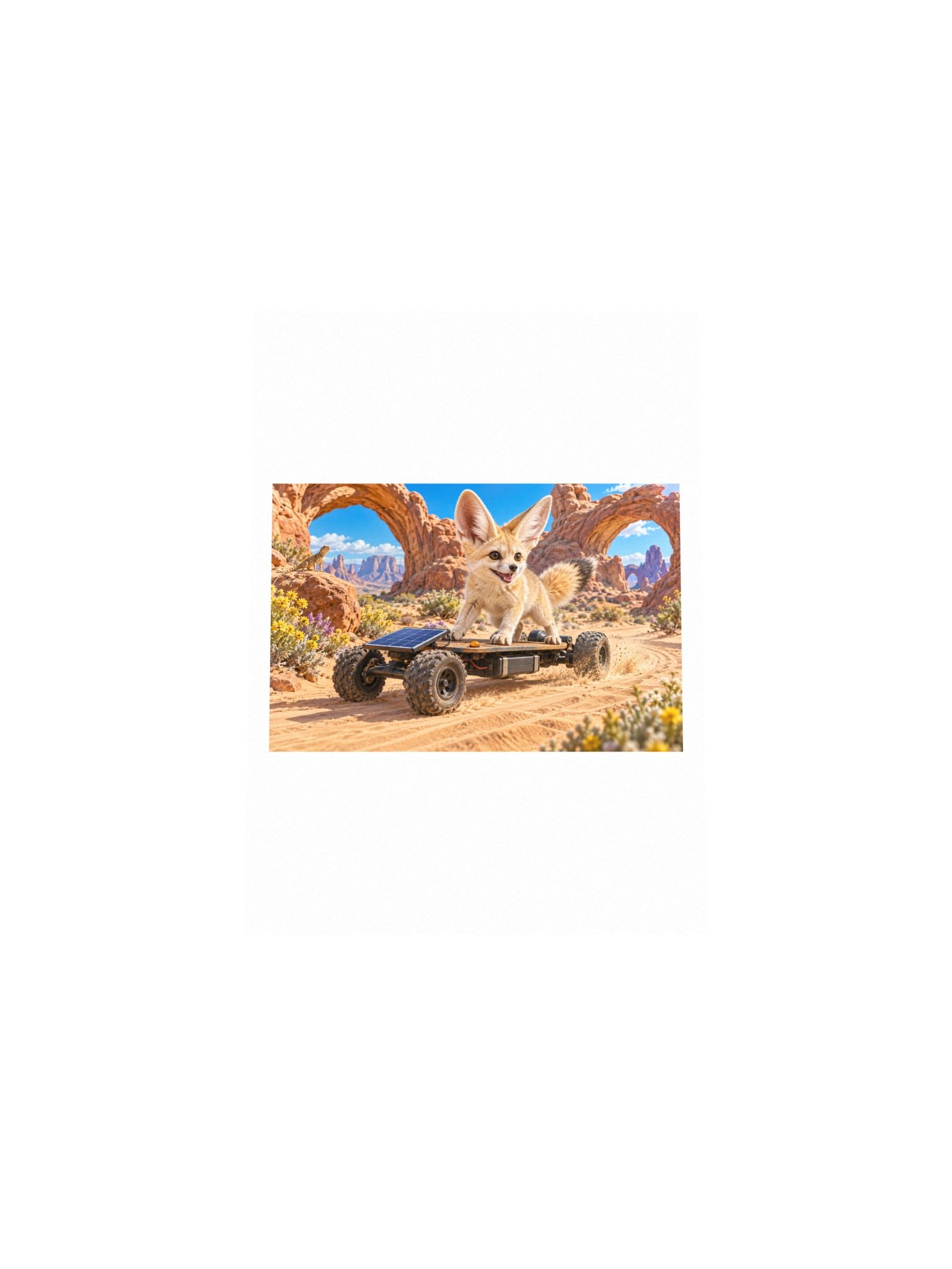 Solar Sprint Small Art Print product image (4)