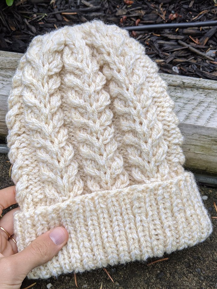 Foxglove Knit Hat Pattern product image (2)