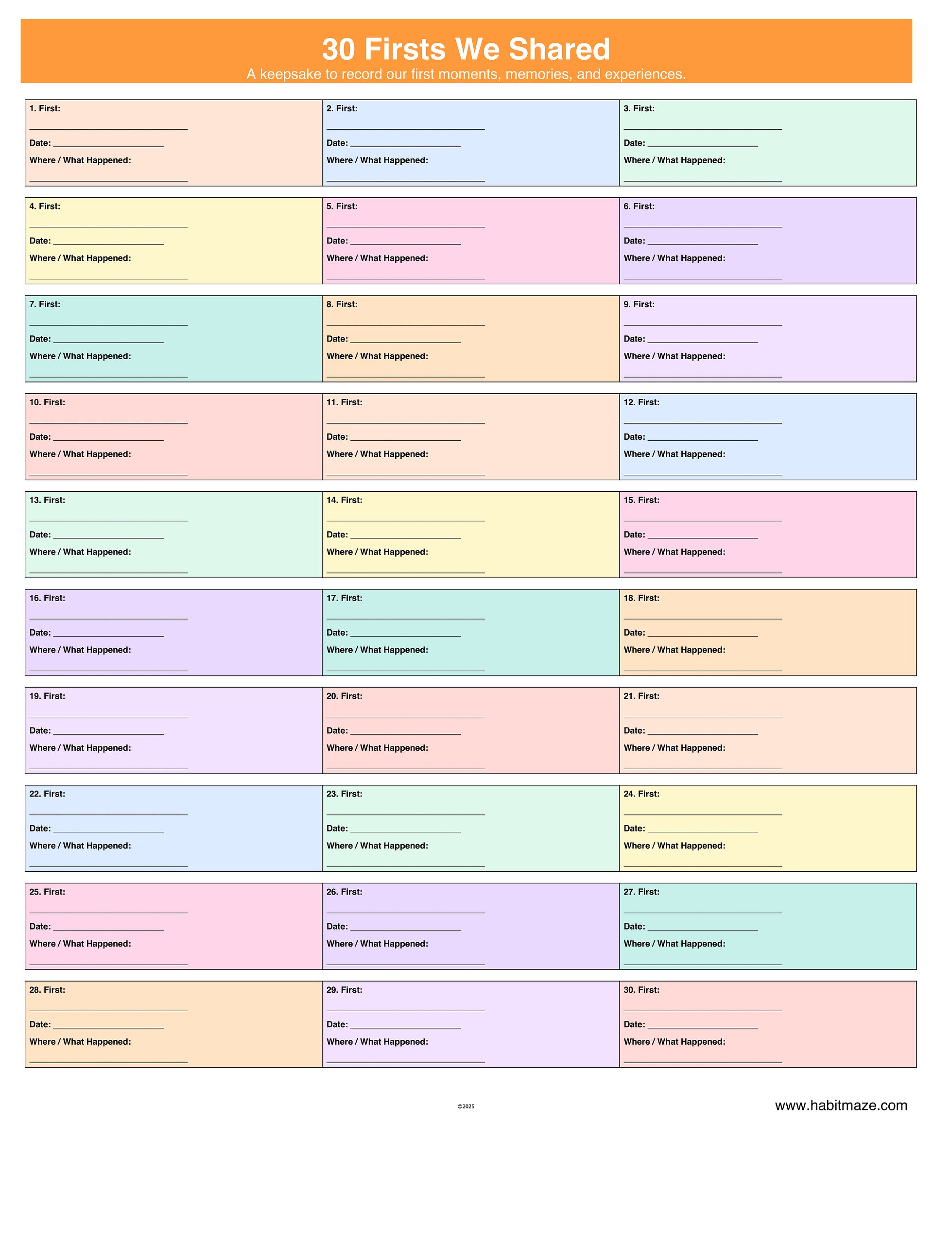30 Firsts We Shared product image (1)