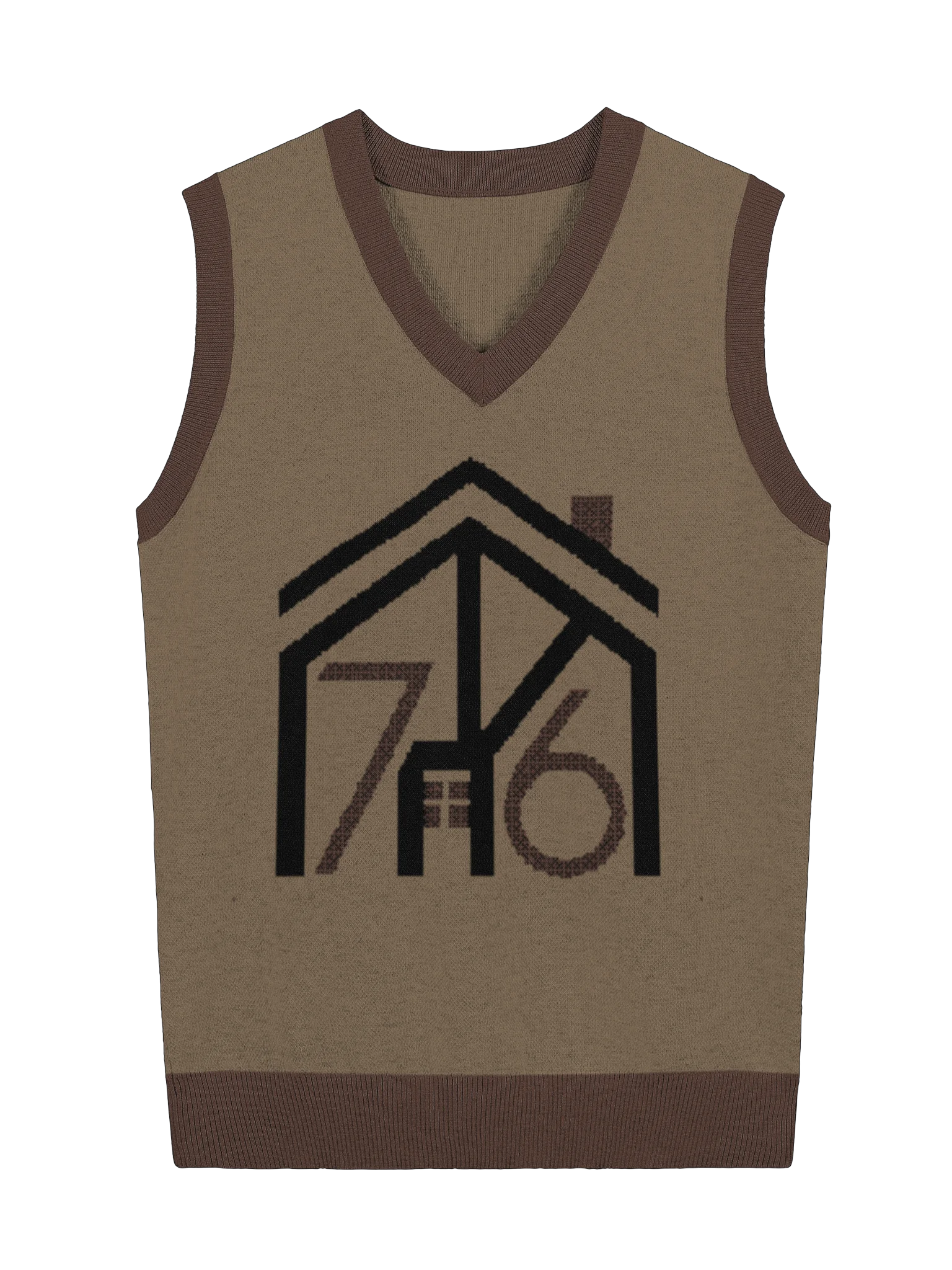 House 746 Luxury Knit Vest - Peanut product image (1)