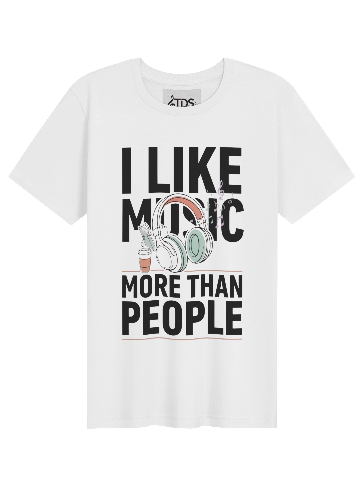 I Like Music More Than People Tee product image (2)