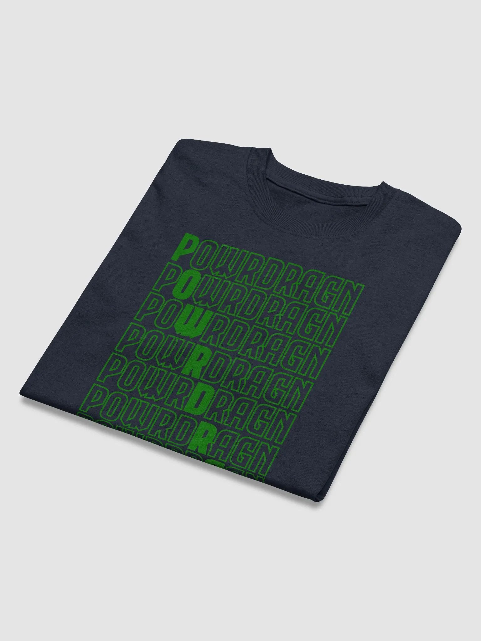 PowrDragn Matrix Letters Tee product image (3)