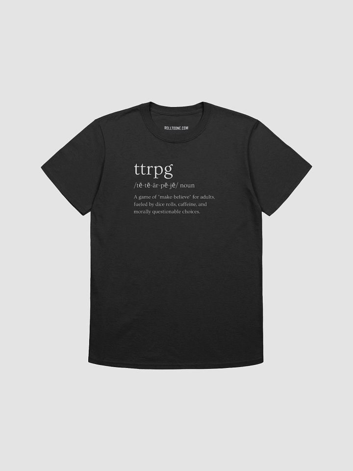 TTRPG Definition Tee product image (1)