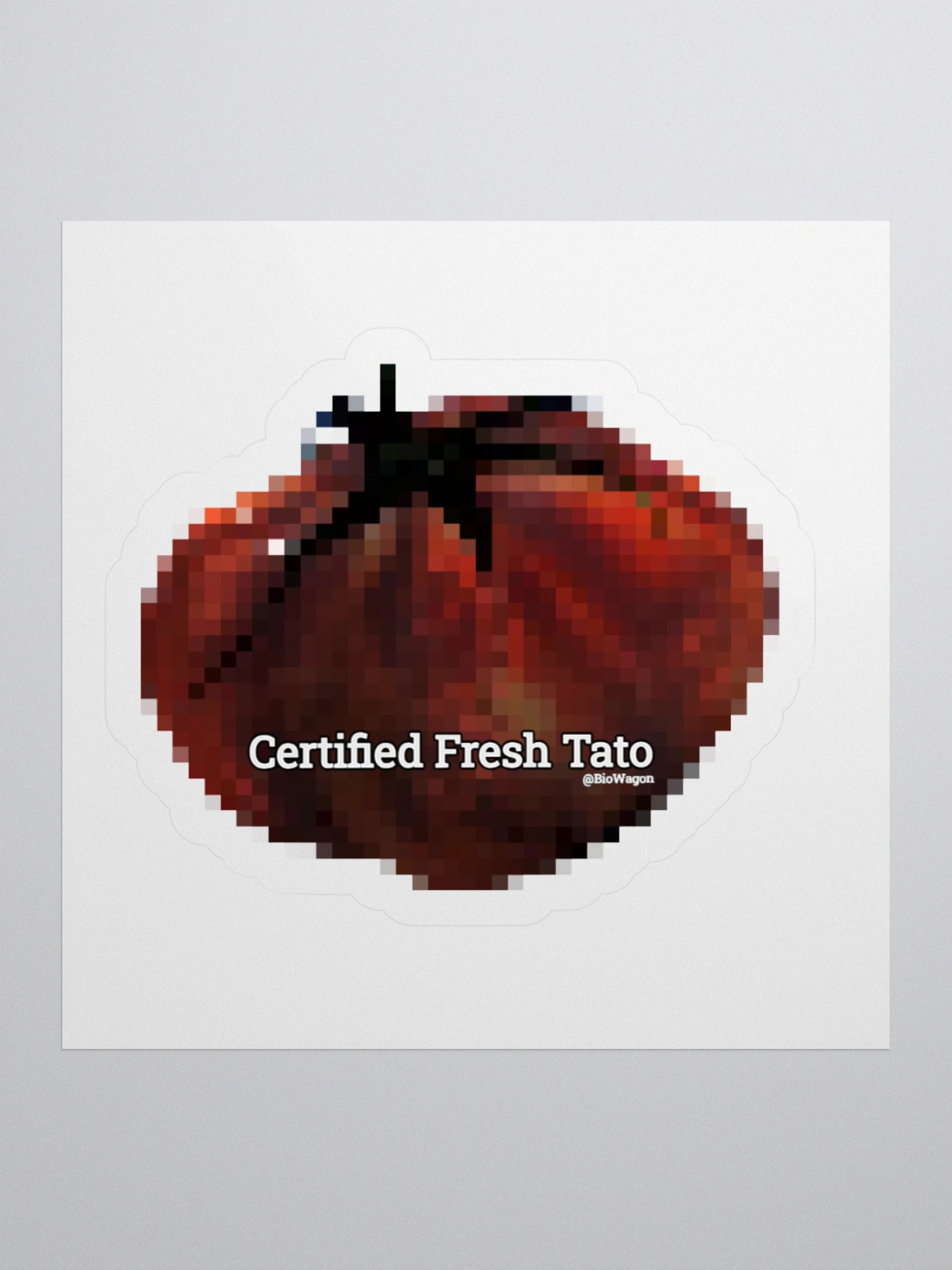 "Certified Fresh Tato" Sticker product image (2)