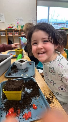 Happy Earth Day! Having fun at Alturas Head Start finding seeds in fruit and planting, great times at Earth Day Celebration w...