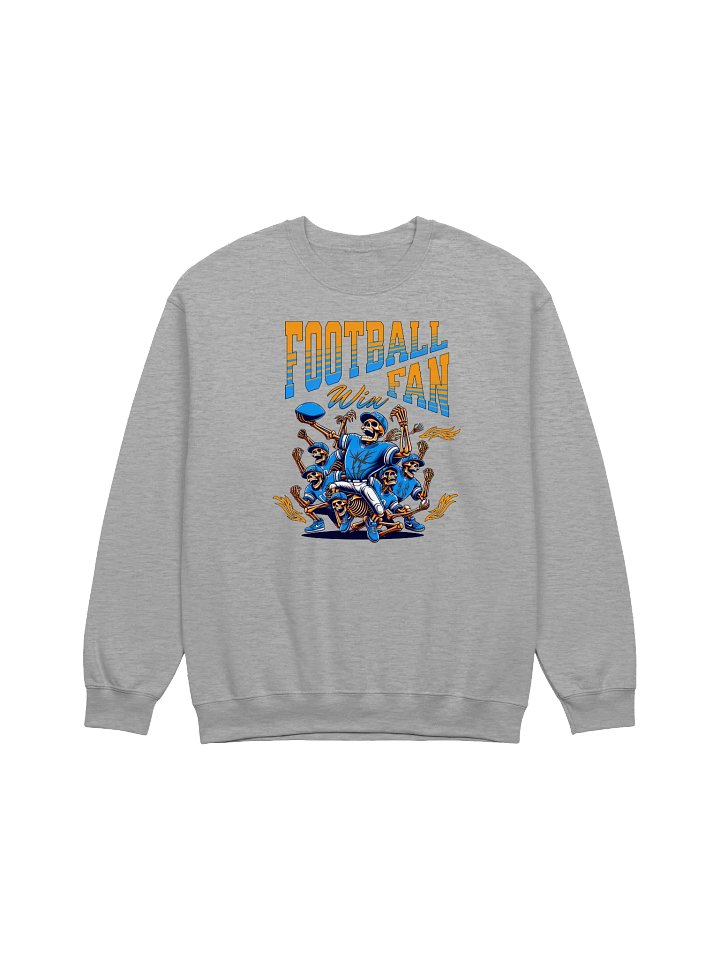 Football Fan Skeleton Touchdown Celebration Sweatshirt product image (12)
