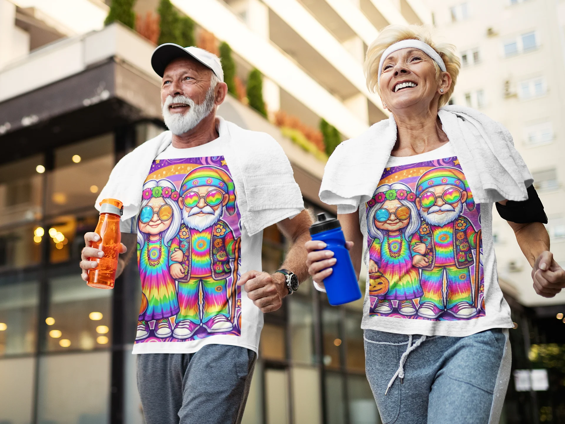 Hippy Trippy Halloween Family Collection: Psychedelic Tie-Dye Halloween Art product image (3)
