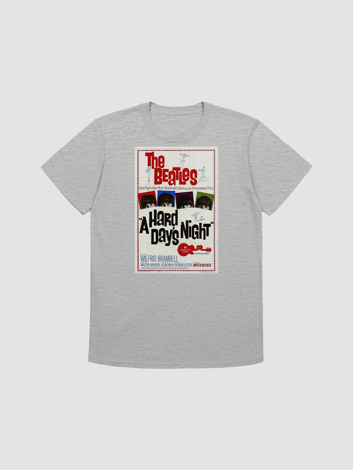 The Beatles “A Hard Day’s Night” T-Shirt | Vintage Movie Poster Rock Band Graphic Tee product image (1)
