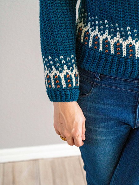 Fawning Over You Crochet Sweater Pattern (xs-5x + Video Tutorial product image (6)